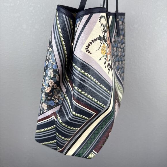 Tory Burch Multicolor Floral Tote - Picture 5 of 11